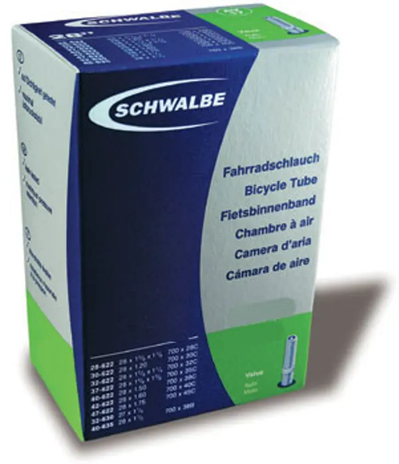 Schwalbe Schrader Valve Inner Tube - AV12A 26x1.0/1.50 40mm
