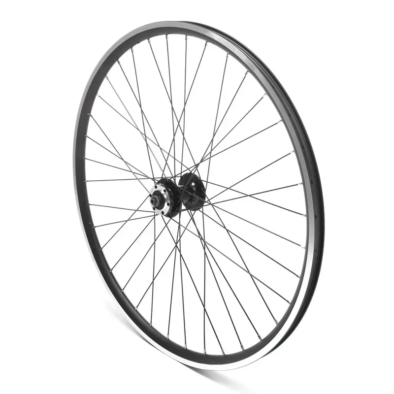 Wheels MTB Front Wheel 26-inch Double Wall QR Disc Ready in Black