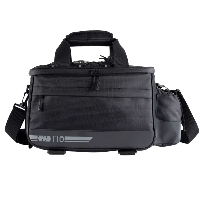 Oxford T10 10-litre Rack Top Bag in Black