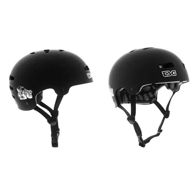 TSG Kraken Helmet in Black