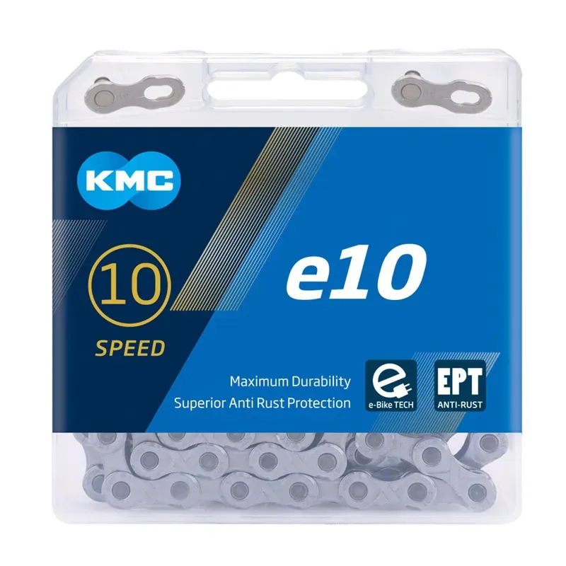 KMC E10 EPT 136L E-Bike Chain in Silver