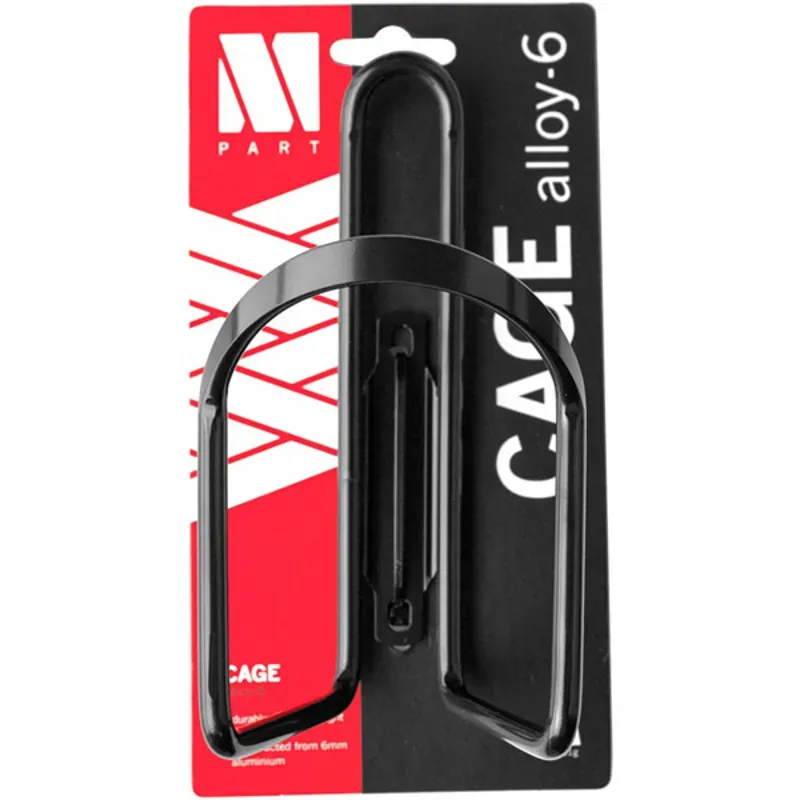 M Part Alloy-6 Aluminium Bottle Cage in Black
