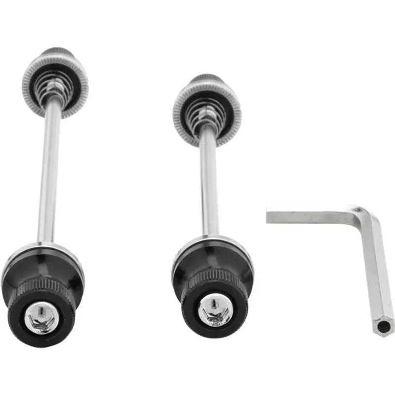 M Part 130mm Road Bike Allen-Key Security Skewers in Black
