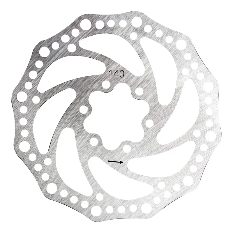 Oxford FullStop 180mm E-Bike Brake Disc Rotor in Silver