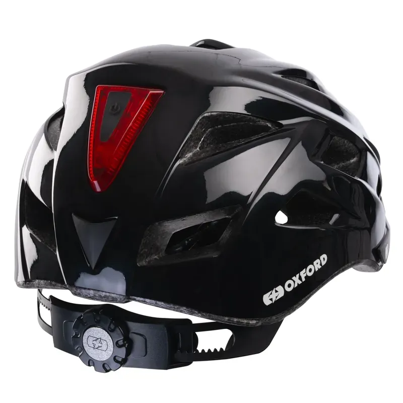 Oxford Metro-V Helmet in Gloss Black-1