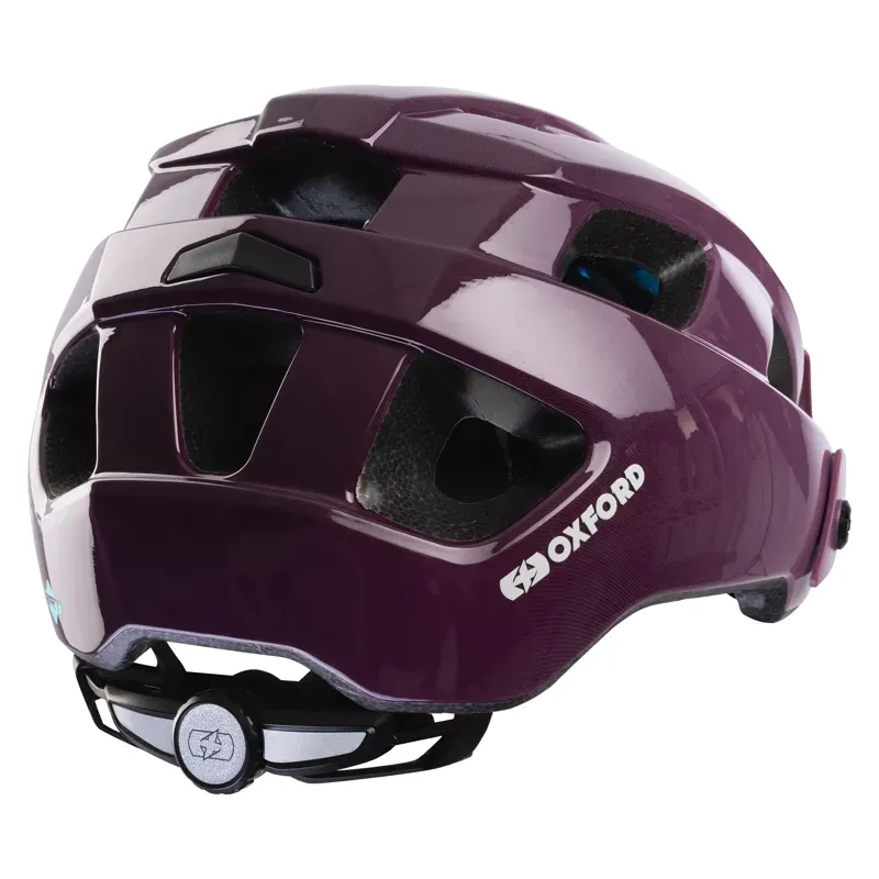 Oxford Sequor Cycle Helmet in Purple-1
