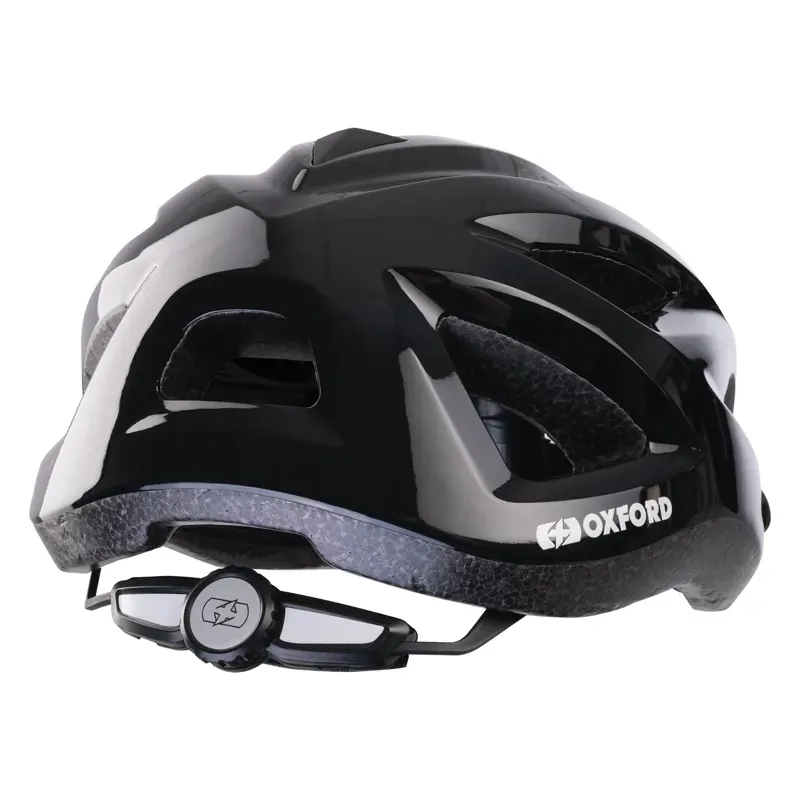 Oxford Zuno Junior Cycle Helmet in Gloss Black-1