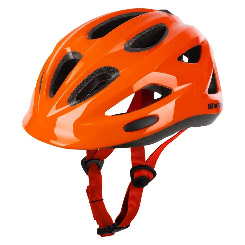Oxford Zuno Junior Cycle Helmet in Gloss Orange