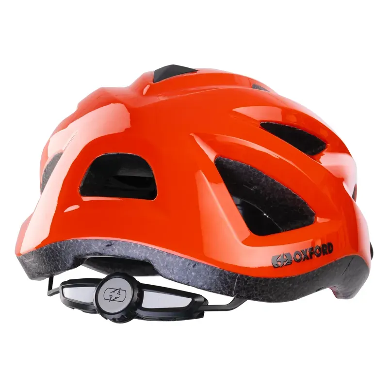 Oxford Zuno Junior Cycle Helmet in Gloss Orange-1