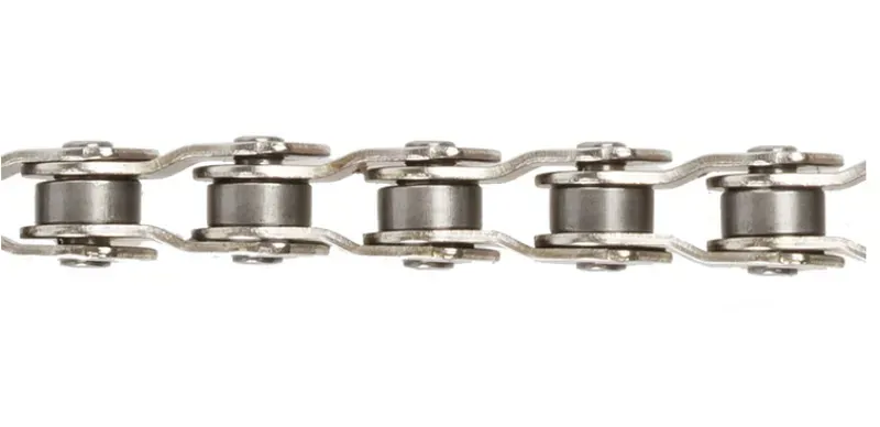 KMC HL1 Half Link Nickel Plated BMX Chain in Silver