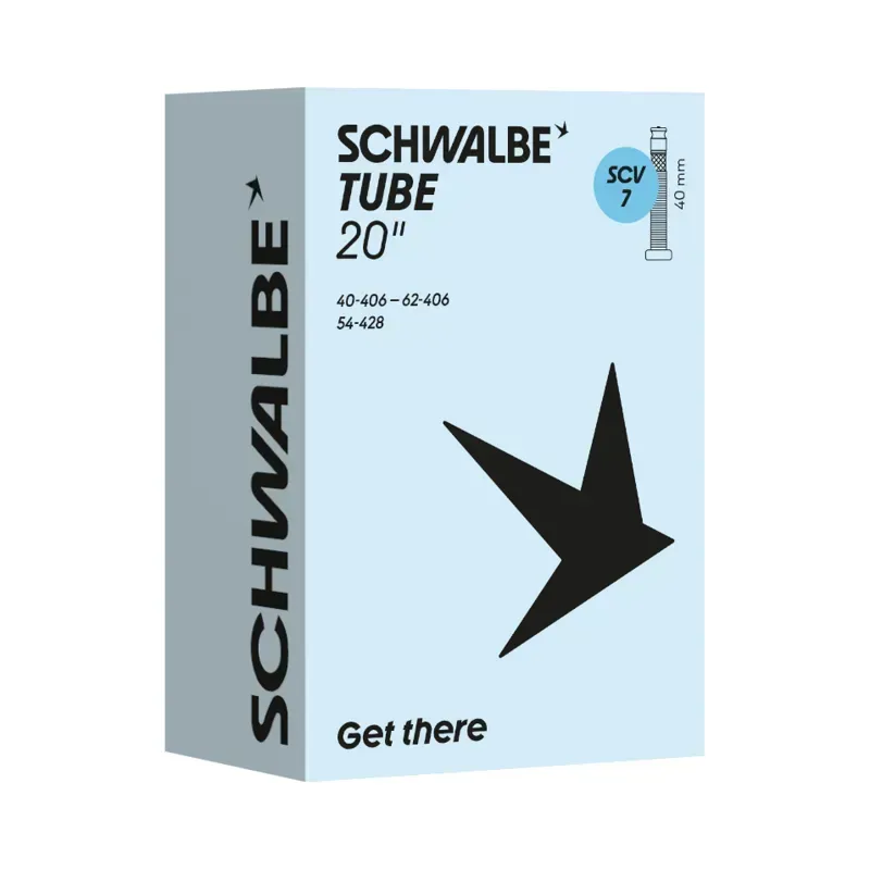Schwalbe SCV7 Clik Valve 40mm 20x1.50-20x2.40-inch Schrader Tube