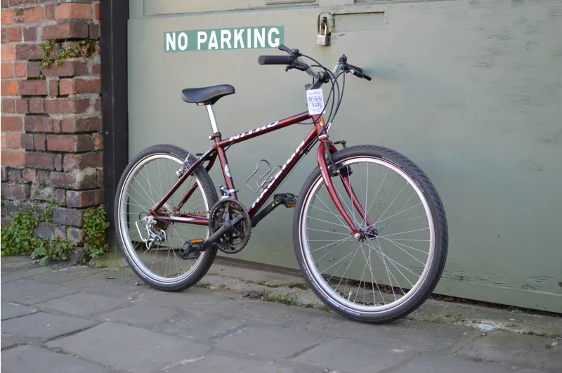 Raleigh Nitro Kids Bike 24in Wheel Red Black Sparkle -3