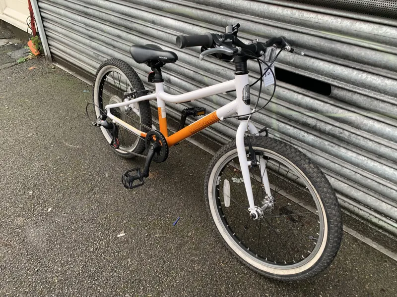 Pinnacle Ash 20 Kids Bike White/Orange-2