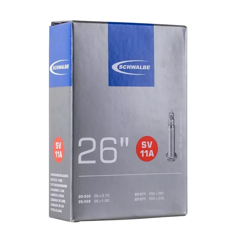 Schwalbe SV11 26-inch 20/23c Tube in Black-1